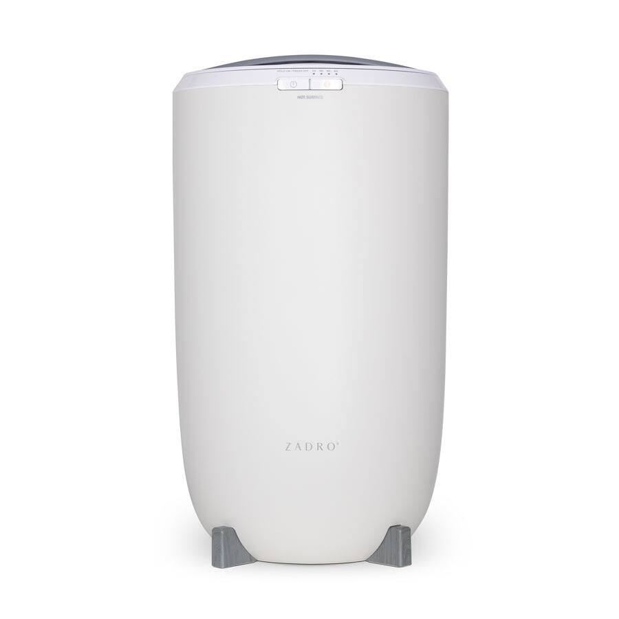 Front. Zadro - Zadro 20-Liter Bucket Towel Warmer - Gray/Gray.