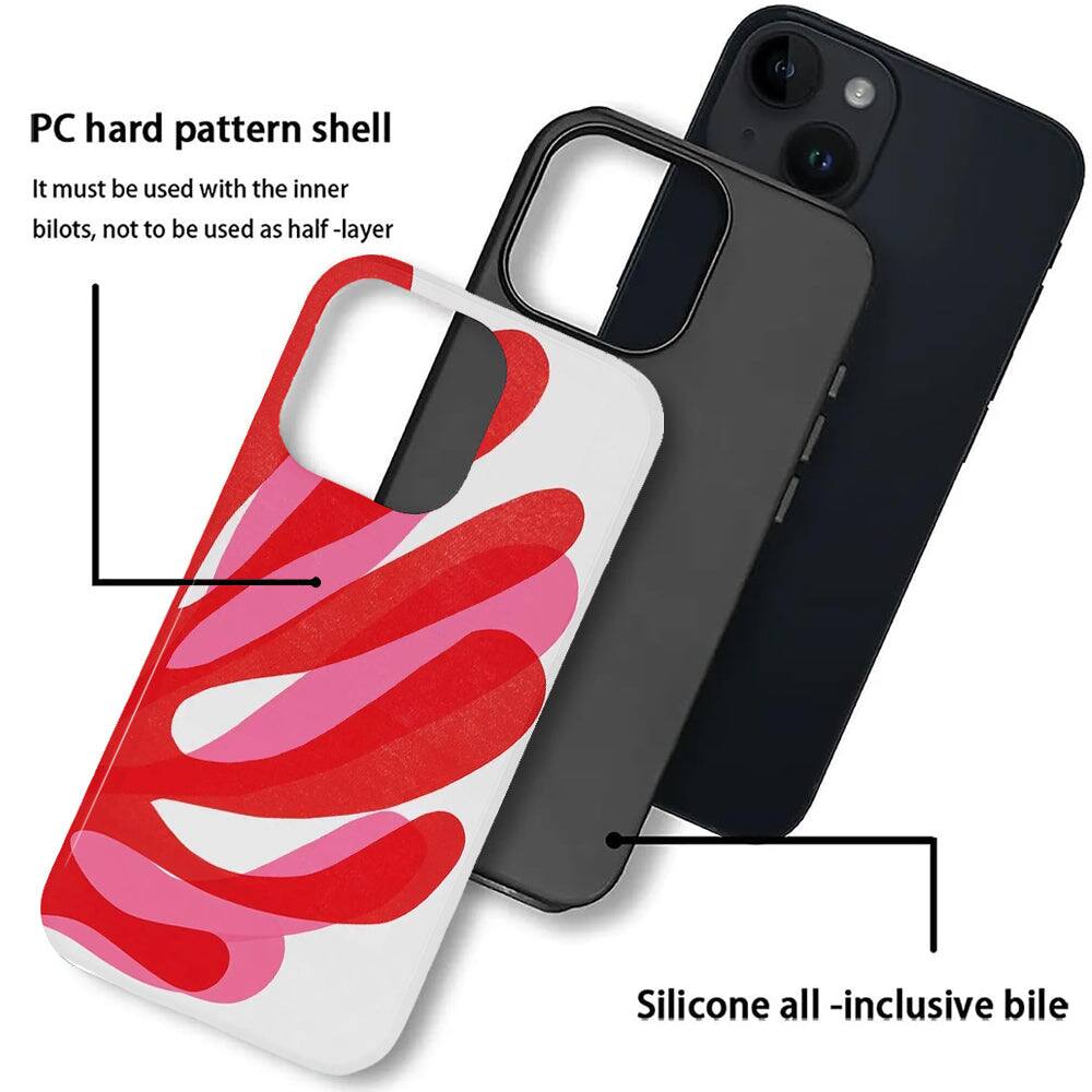 PC hard pattern shell  
It must be used with the inner bilots, not to be used as half-layer  

Silicone all-inclusive bile