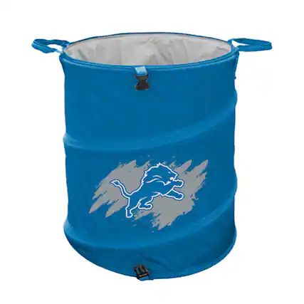Front. Pegasus - Detroit Lions Big Logo Collapsible Can - Multicolor.