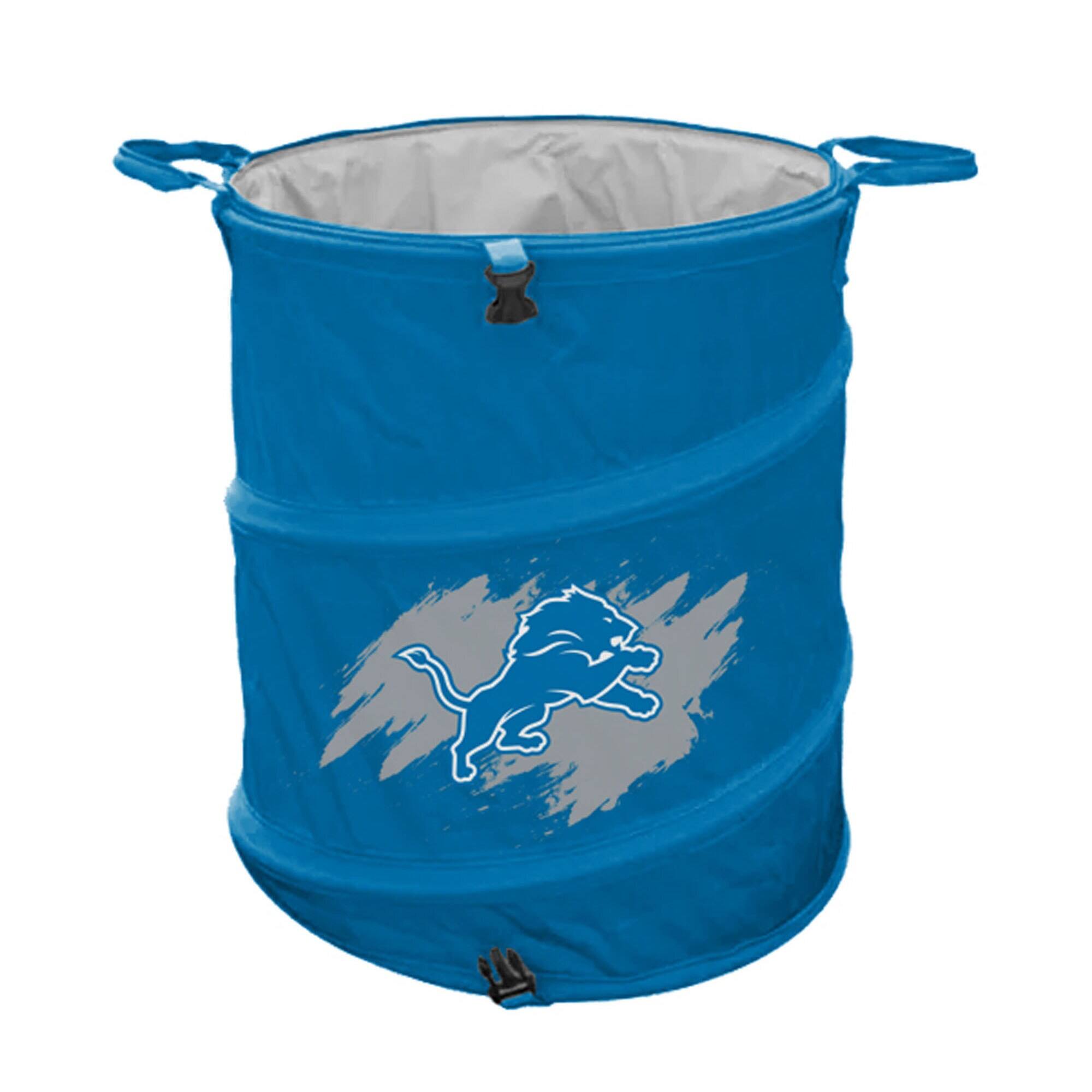 Front. Pegasus - Detroit Lions Big Logo Collapsible Can - Multicolor.