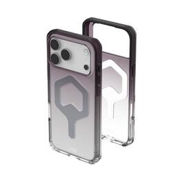 UAG - iPhone 18 Pro Max/iPhone 17 Pro Max Case with MagSafe, Anti-Yellowing, Air-Soft Corners, Clean Design Protective, Plyo - Black/Clear Ombre