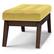 Alt View 12. Simpli Home - Draper Mid Century Tufted Ottoman Bench - Dijon Yellow.
