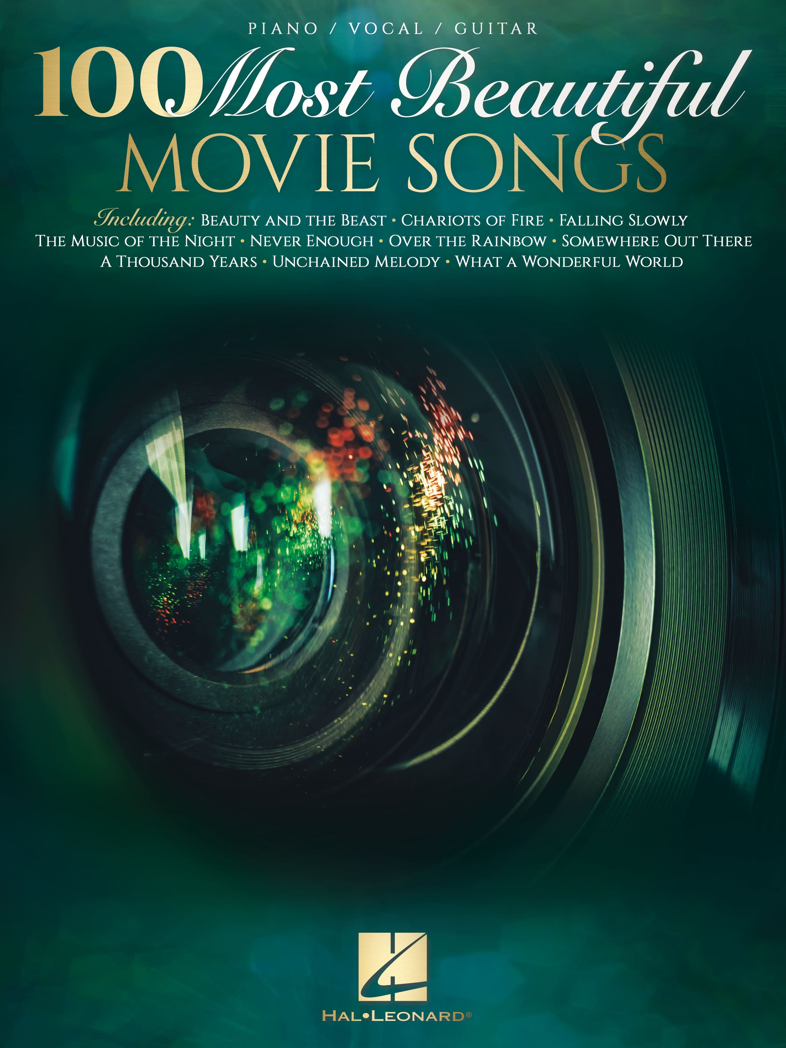Hal Leonard - 100 Most Beautiful Movie Songs Piano Vocal Guitar Songbook with Film Soundtrack Music Collection for Performance price history on PriceWatchPro