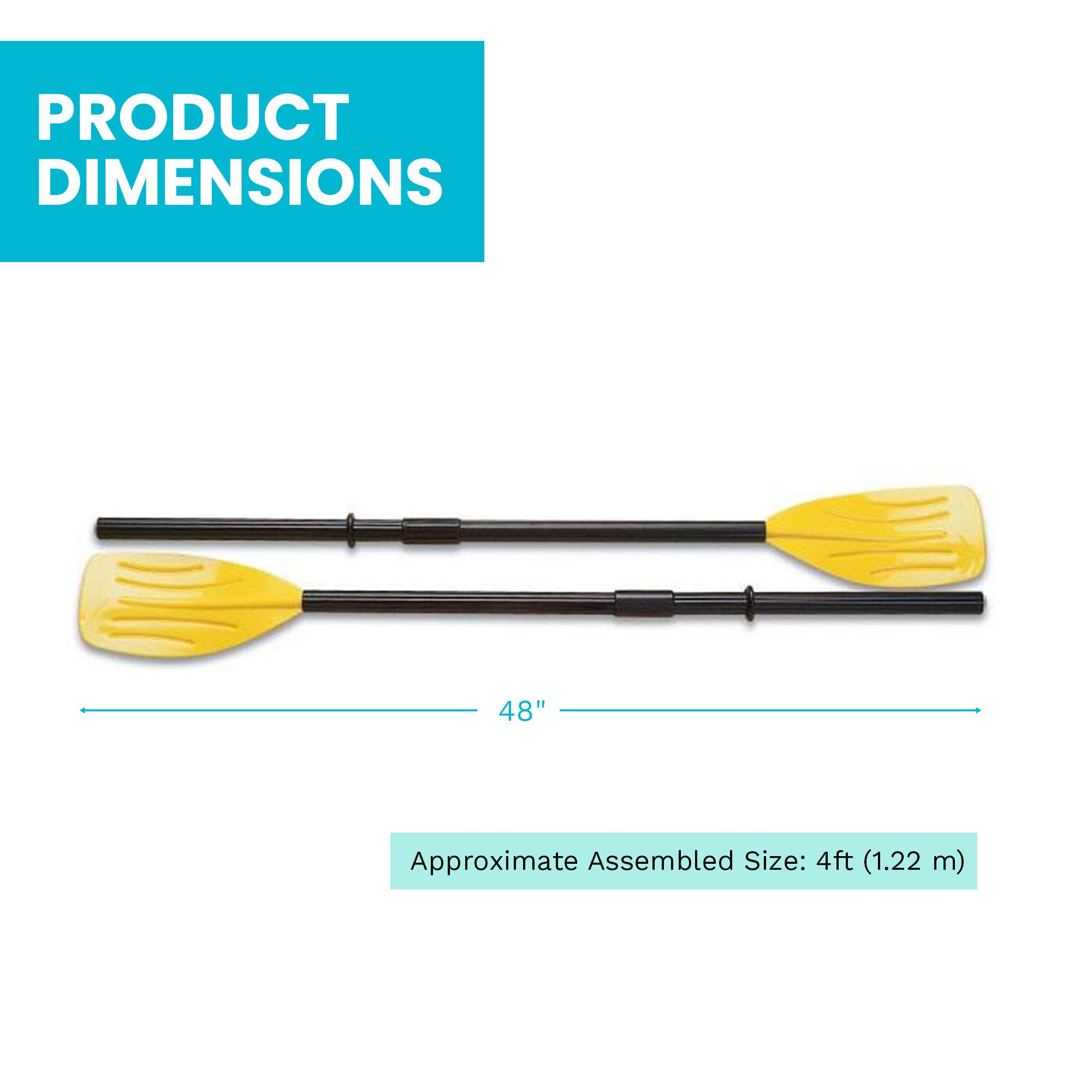 PRODUCT DIMENSIONS

48"

Approximate Assembled Size: 4ft (1.22 m)