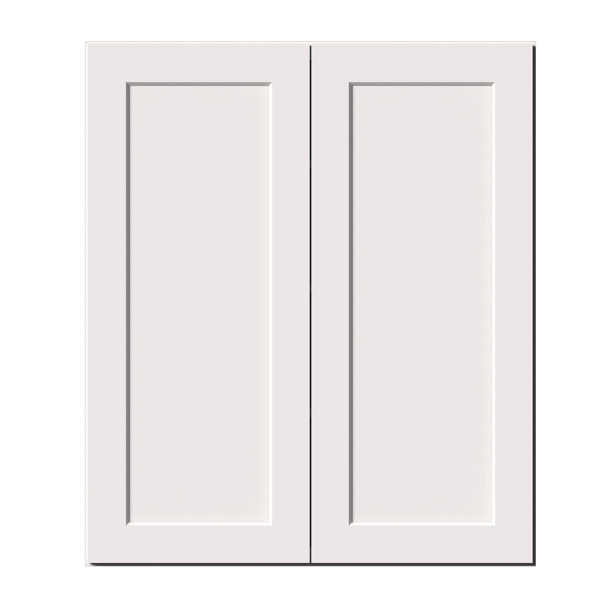 Alt View 1. Boyel Living - 36-in W x 42-in H x 12-in D Shaker RTA Kitchen Wall Cabinet with Soft-Close - White Shaker.