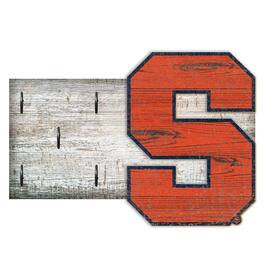 Fan Creations - Syracuse Orange 6" x 12" Mounted Key Holder - Multicolor