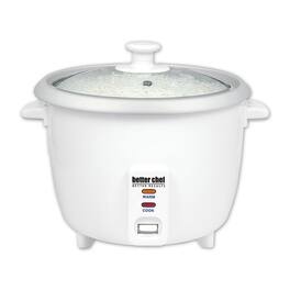 Better Chef - IM-400 8-Cup (16-Cups Cooked) Automatic Rice Cooker - White