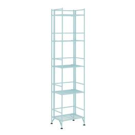 FurniFact - Folding Metal Shelf, Sea Foam - Sea Foam