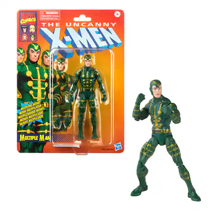 Front. Marvel - Legends Series Marvel Comics The Uncanny X-Men Multiple Man.