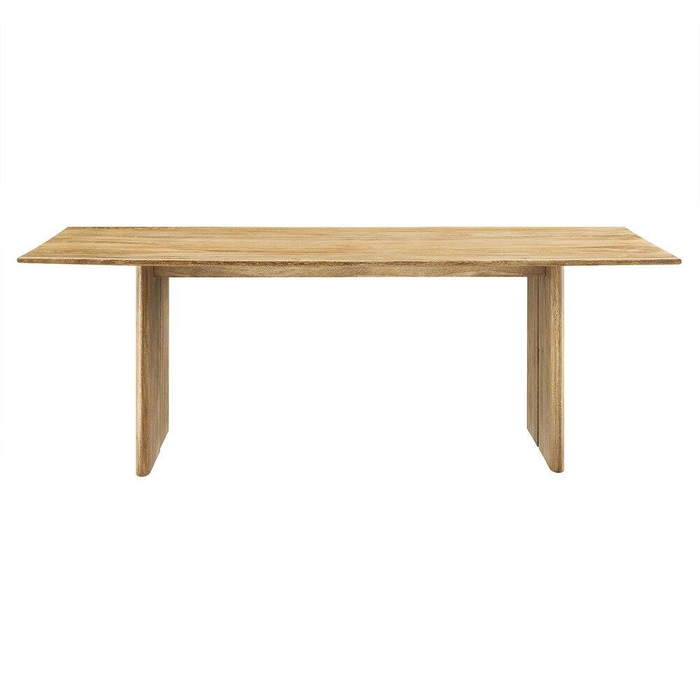 Alt View 4. Modway - Amistad 86" Wood Dining Table - Brown.