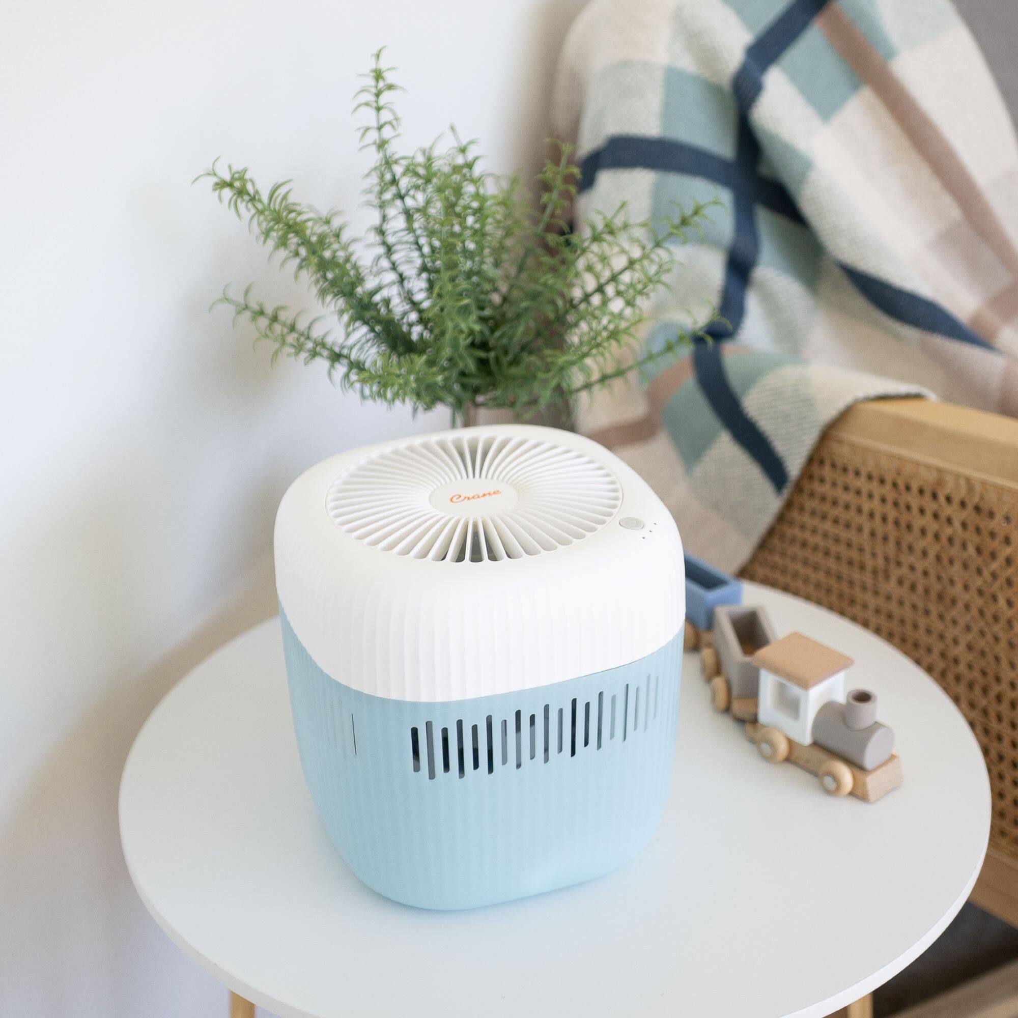 Alt View 5. CRANE - Crane Cool Mist Evaporative Humidifier, 0.5 Gal Top Fill.