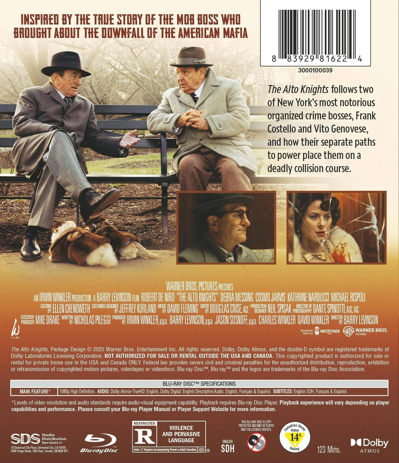 Back. The Alto Knights [Blu-ray].