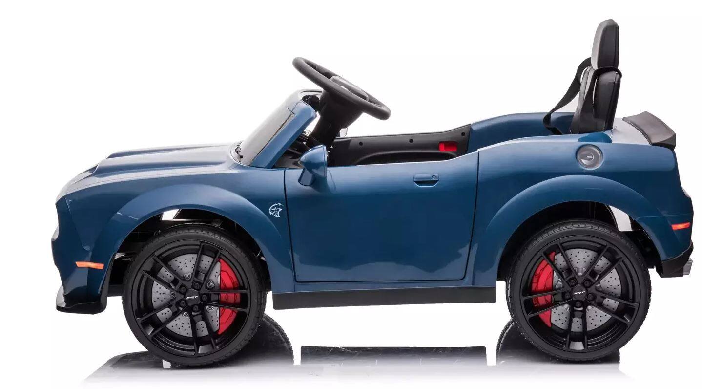 Angle. Best Ride On Cars - DODGE Challenger 12V Ride-On - Blue.