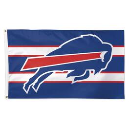 WinCraft - Buffalo Bills 3' x 5' Horizontal Stripe 1-Sided Deluxe Flag - Multicolor