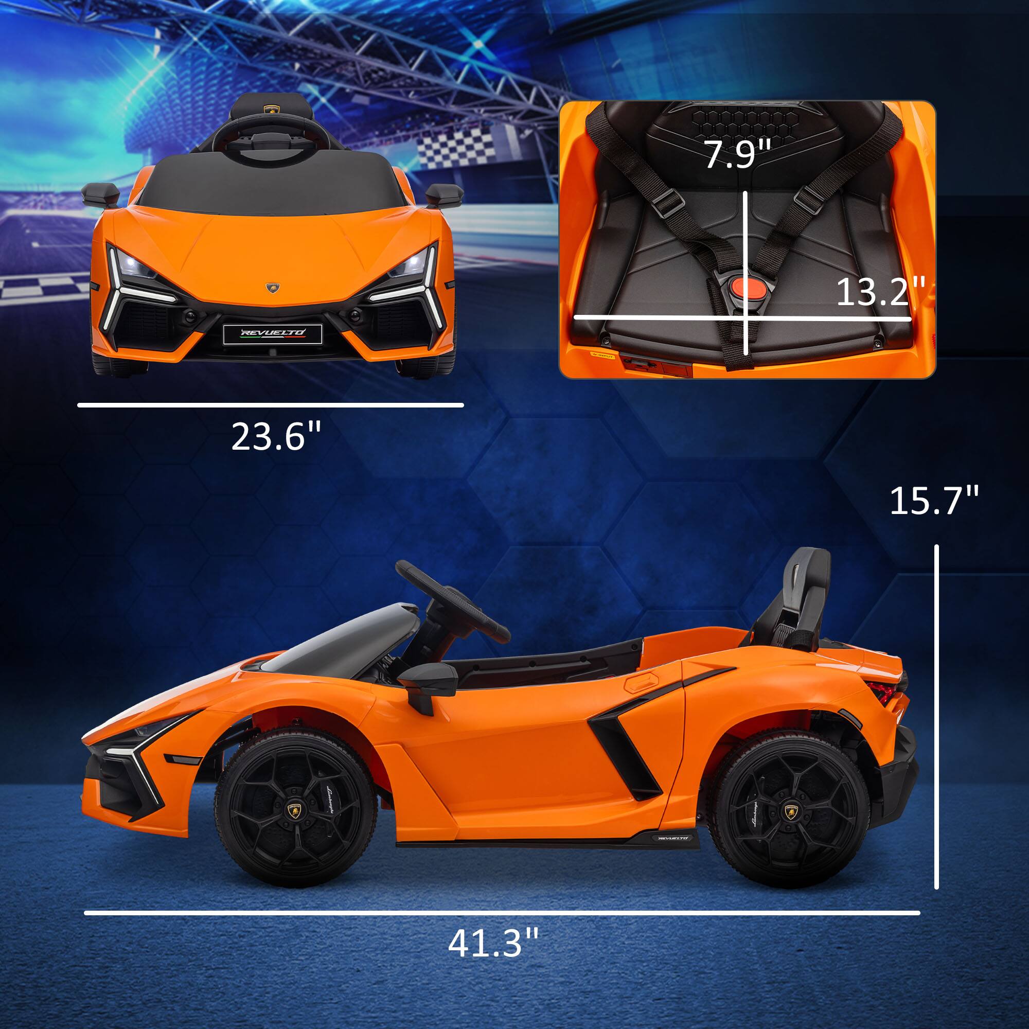 - 23.6"
- 7.9"
- 13.2"
- 15.7"
- 41.3"