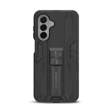Front. Echelon - echelon Reflex Series Case w Kickstand for Samsung Galaxy A17 5G / Galaxy A16 5G - Black - Black.