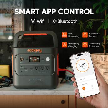 Jackery Explorer 2000 v2 Portable Power Station (2042Wh) with a Jackery Explorer 2000 v2 Portable Power Station (2042Wh) with a