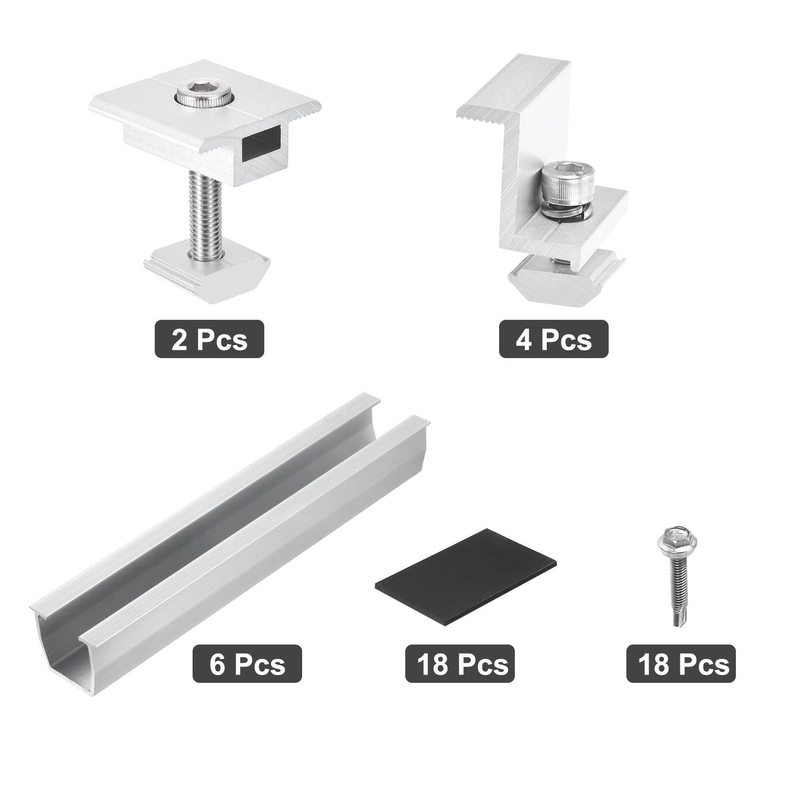 2 Pcs  
4 Pcs  
6 Pcs  
18 Pcs  
18 Pcs