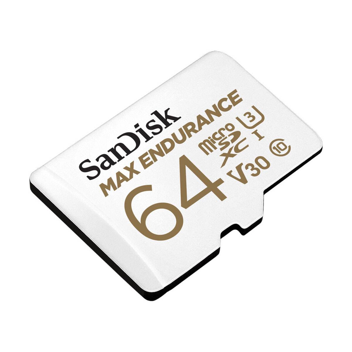SanDisk MAX ENDURANCE  
64GB  
MicroSDXC I  
V30