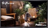 Sylvox - 55" Patio Class Series 4K UHD Google System Partial Sun IP55 Waterproof Smart Outdoor TV (2025)