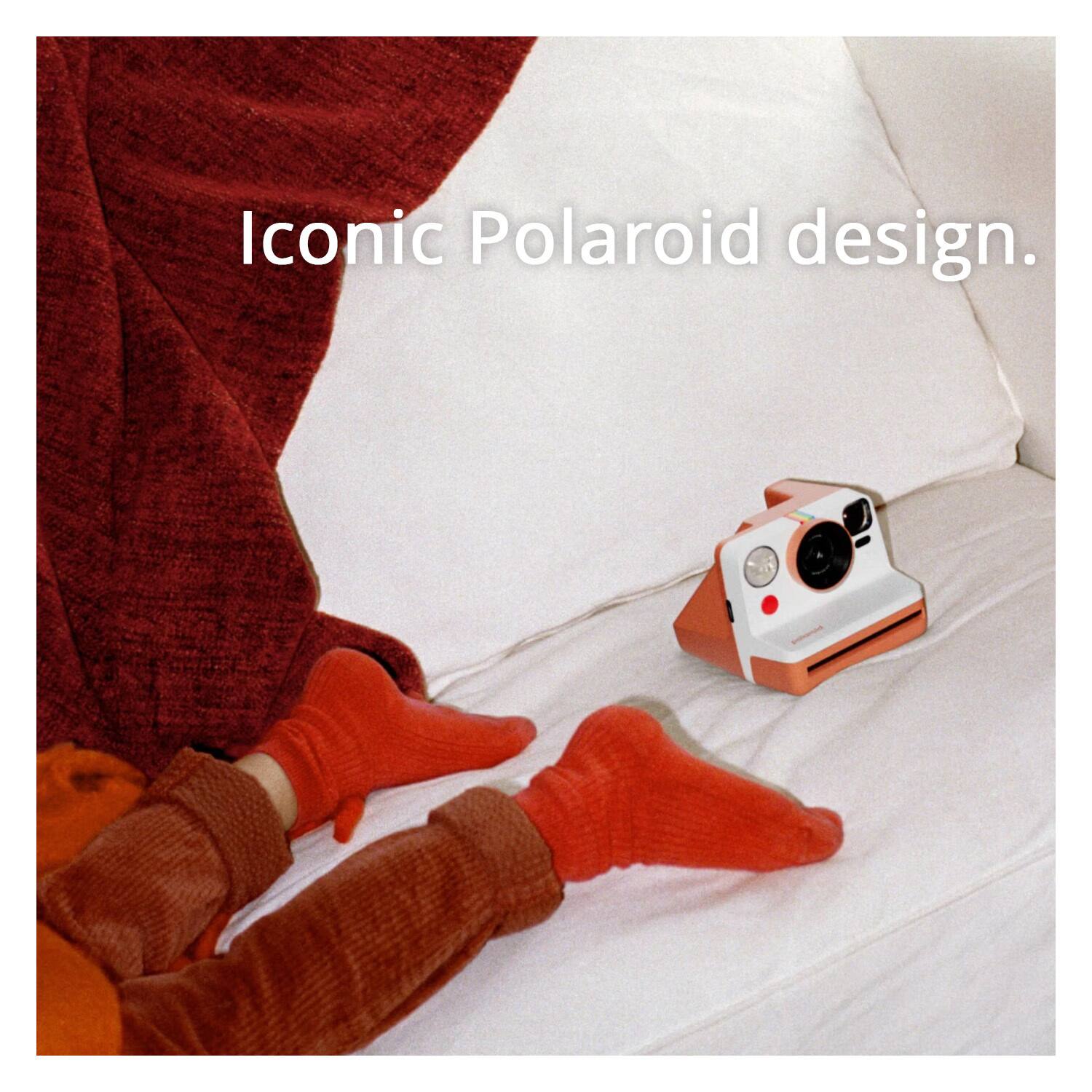 Iconic Polaroid design.