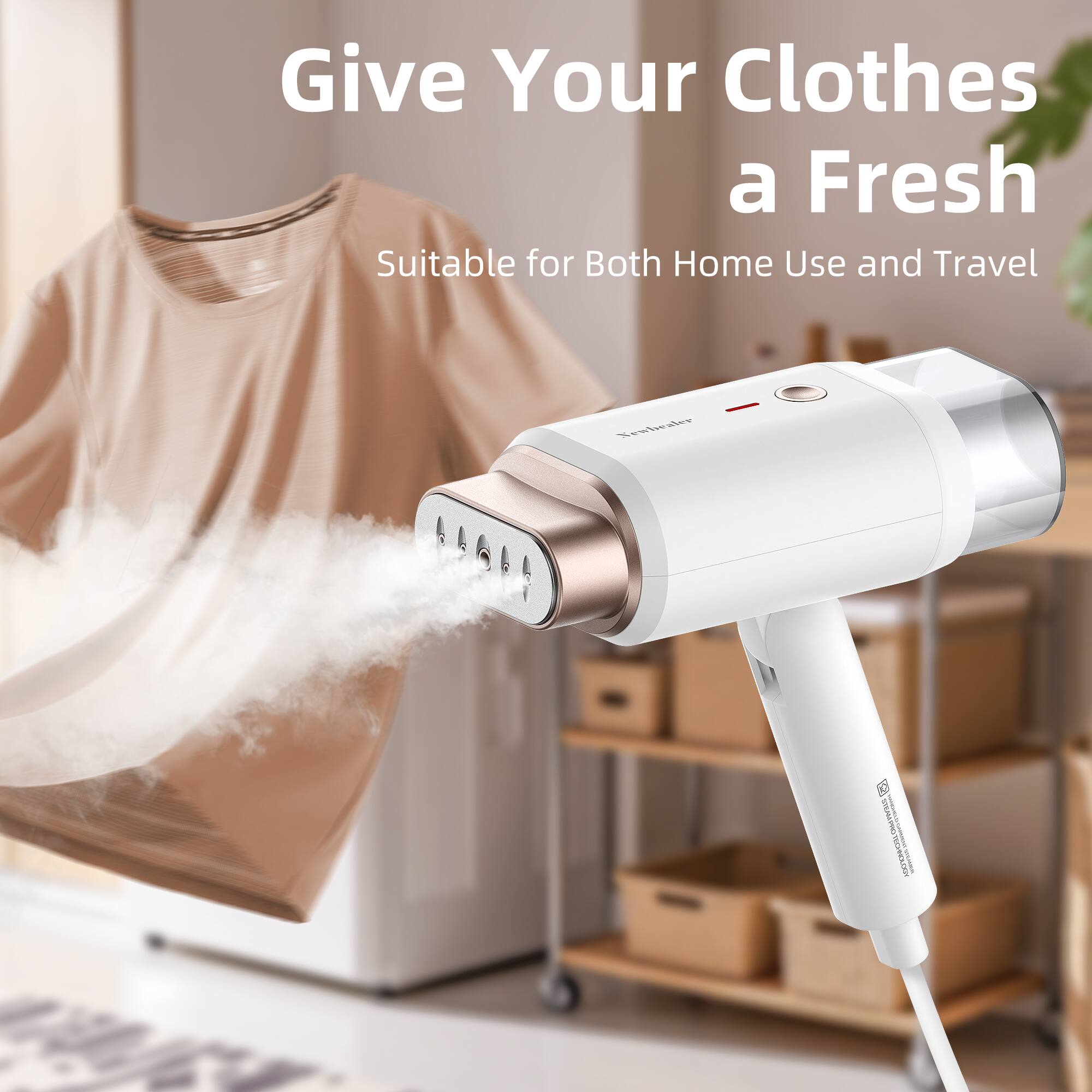 Give Your Clothes a Fresh
Suitable for Both Home Use and Travel