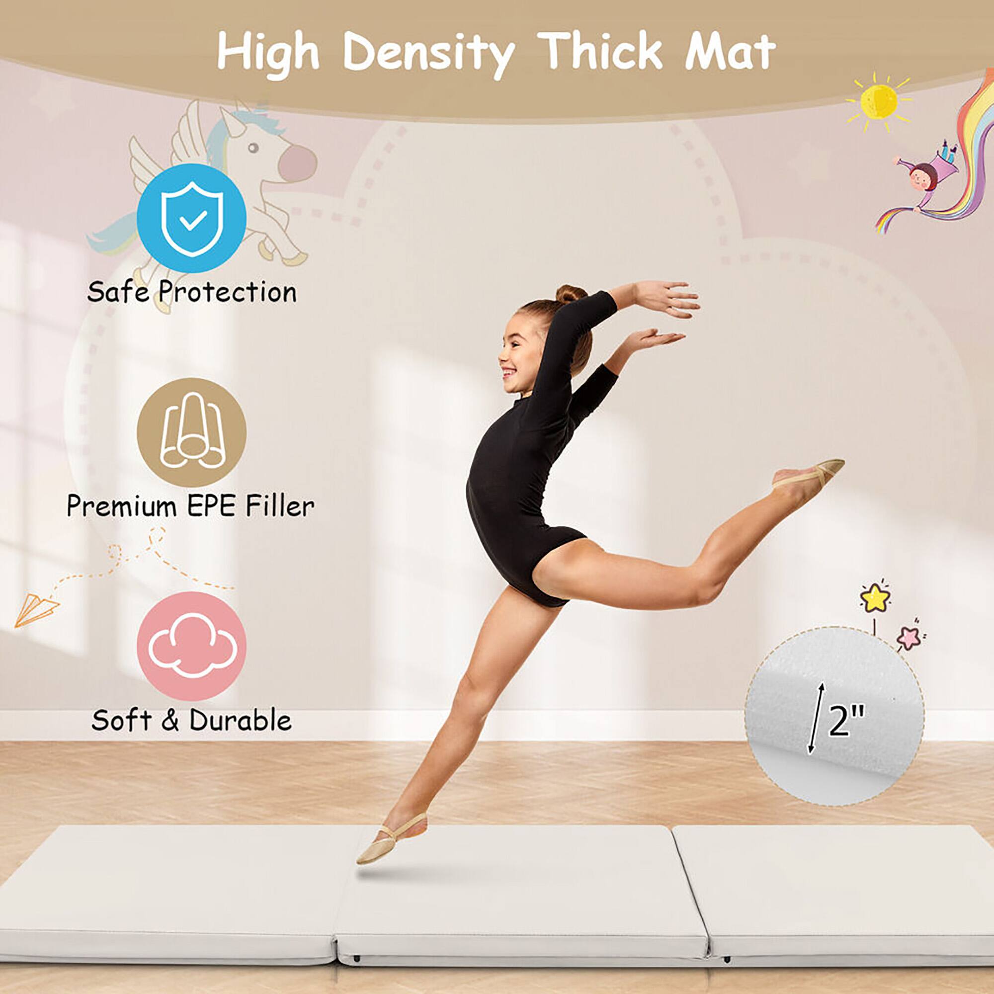 High Density Thick Mat

Safe Protection

Premium EPE Filler

Soft & Durable

1/2"