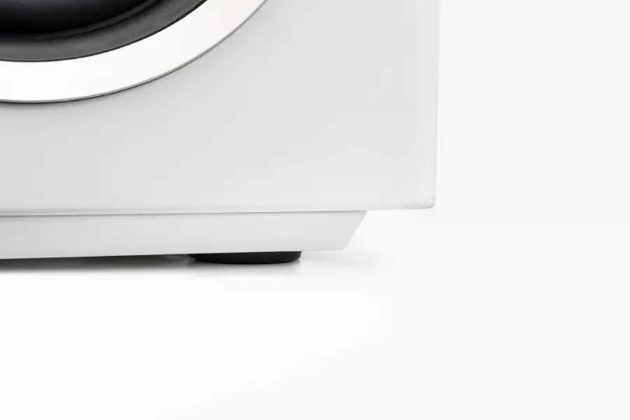 Alt View 14. MartinLogan - Abyss 8, 8” Hybrid, Powered Subwoofer, with Magnitude MT-1kW Amplifier, Sub Control App, and Wireless Built-In - Satin White.