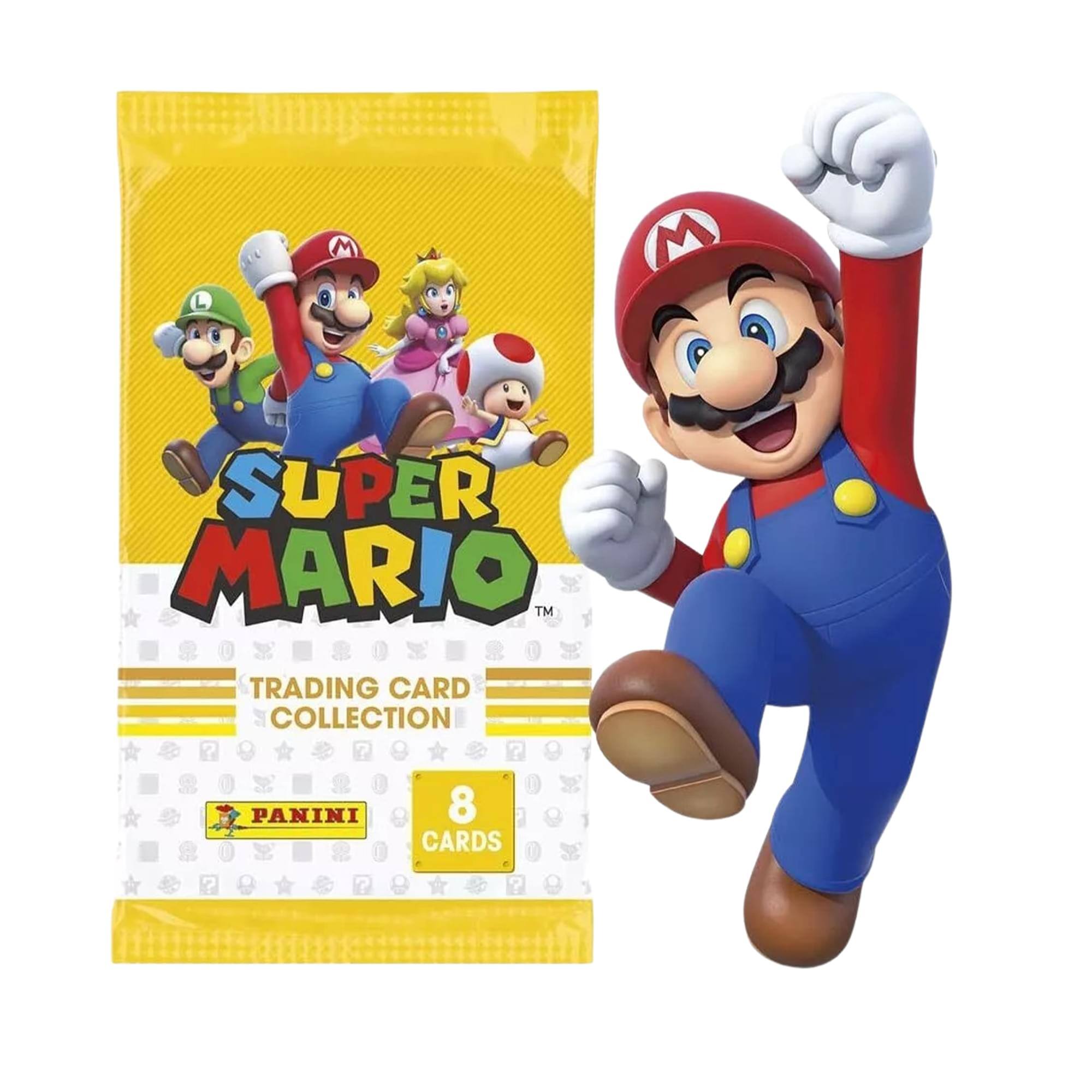 L M M SUPER MARIO TM TRADING CARD COLLECTION ? ? ? PANINI 8 CARDS