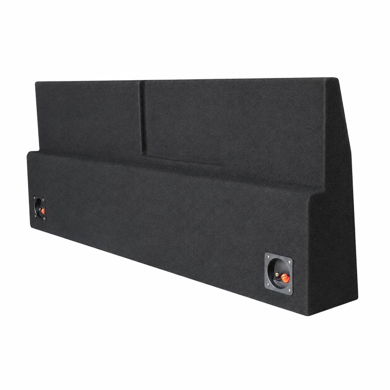 Alt View 3. SoundBox - SoundBox LCE-T004/10F, Toyota Tacoma Double Cab Dual 10 Subwoofer Enclosure, 2005-2023.