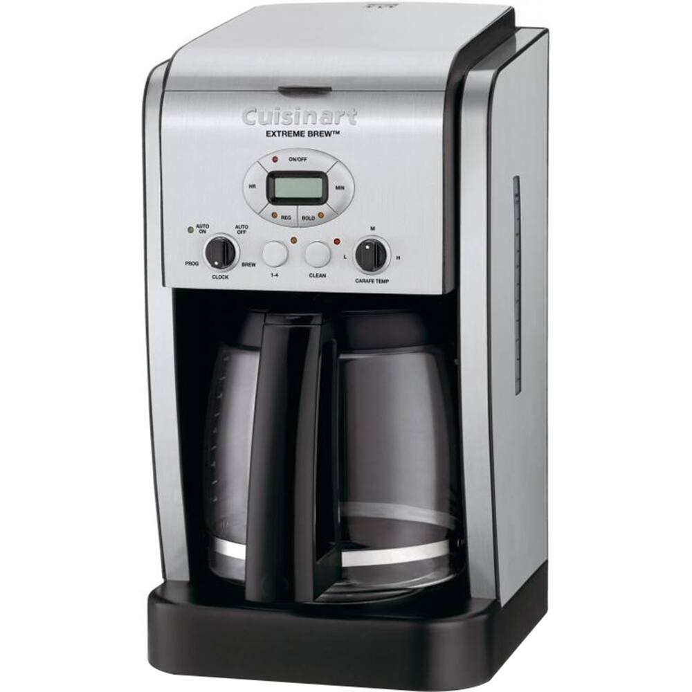 Cuisinart EXTREME BREW™  
AUTO ON/OFF  
PROGRAM  
CLOCK  
CARAFE TEMP  
1-4  
CLEAN  
REG  
BOLD  
ON/OFF  
HI  
MIN  
CARAFE TEMP