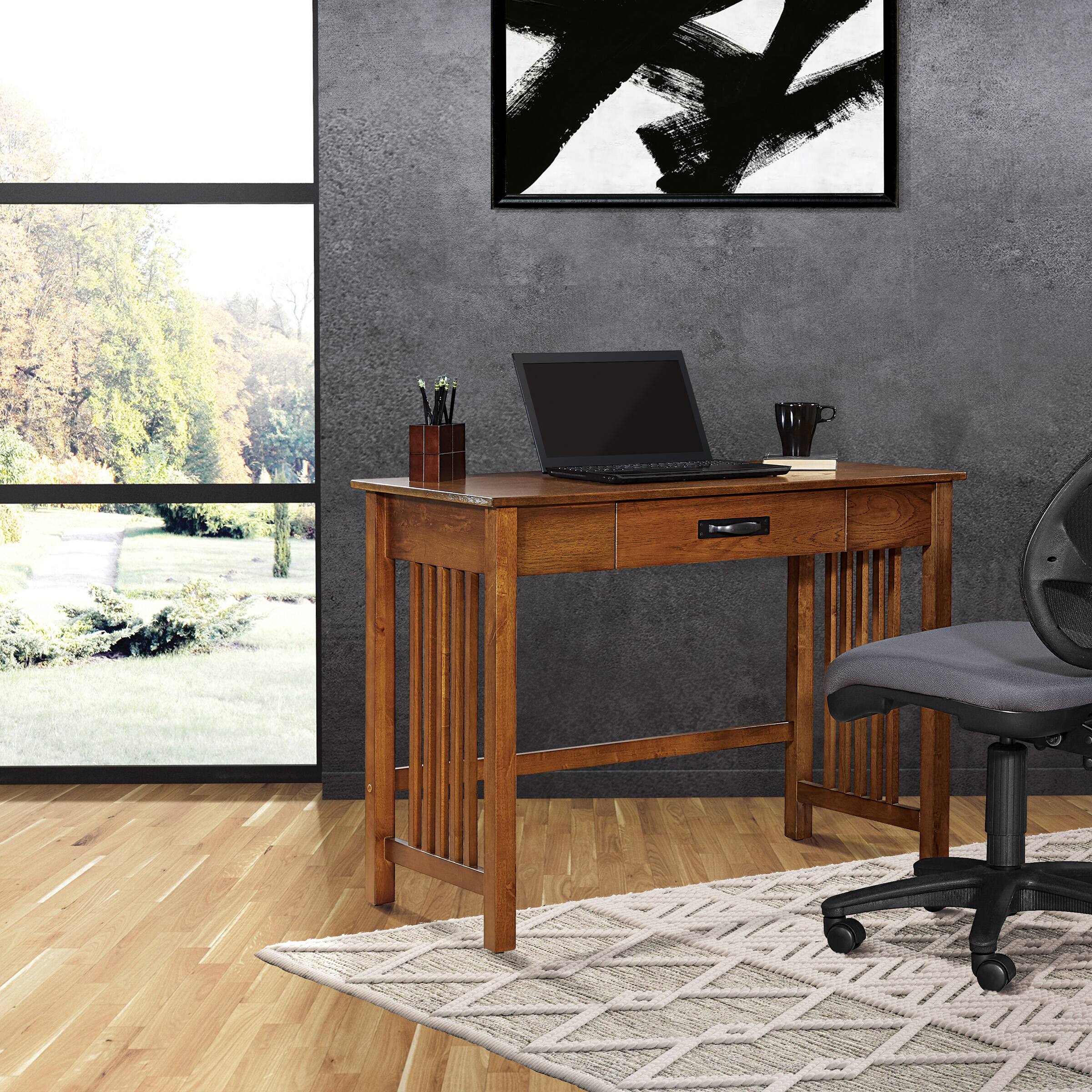 Alt View 16. OSP Home Furnishings - Sierra Writing Desk - Ash Finish.