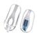 Angle. Spigen - Crystal Hybrid Case for Apple AirPods 4 - Jet White.