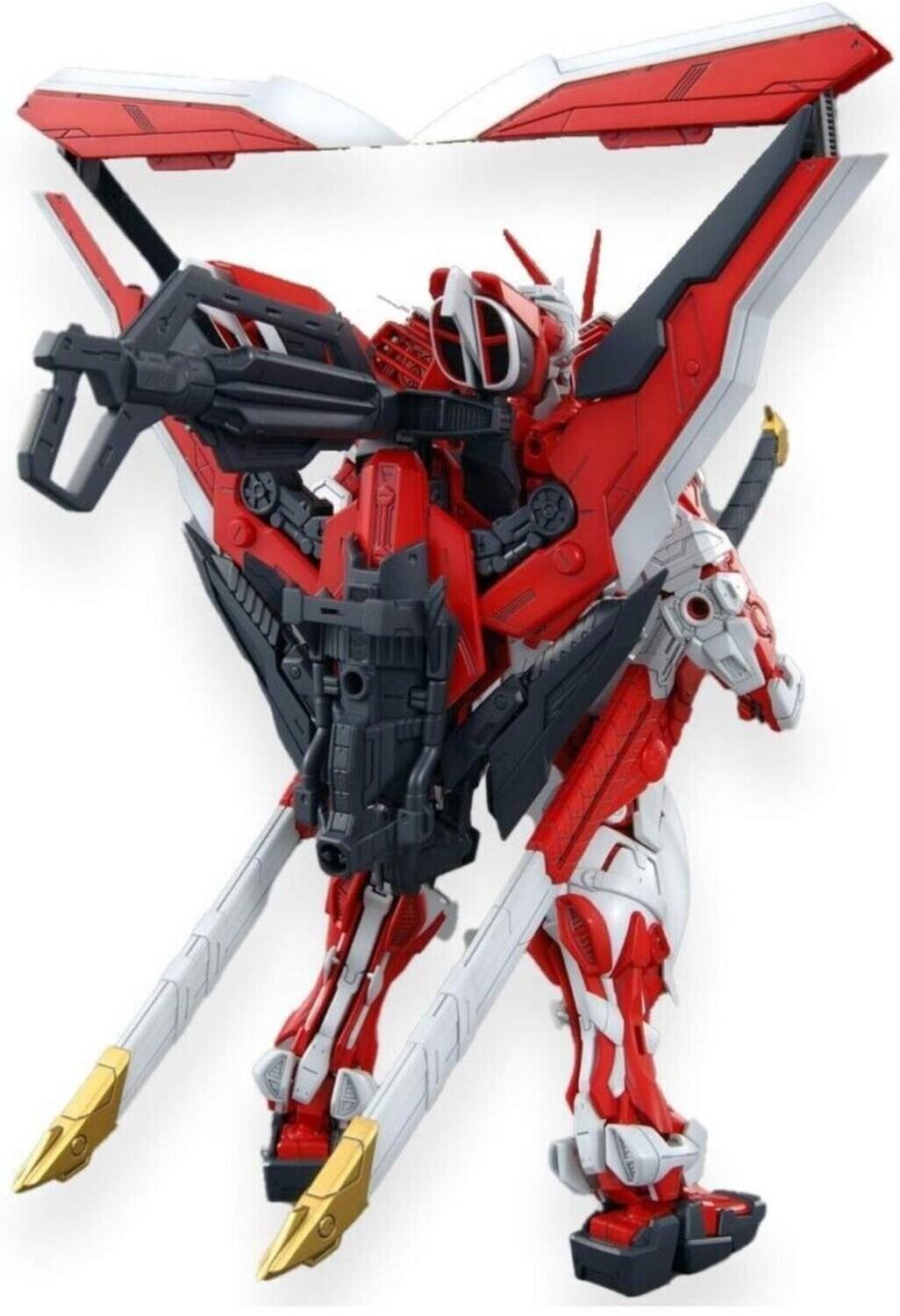 Alt View 4. Bandai - Bandai Hobby - MG 1/100 Astray Red Frame Revise   - COLLECTIBLES - Multicolor.