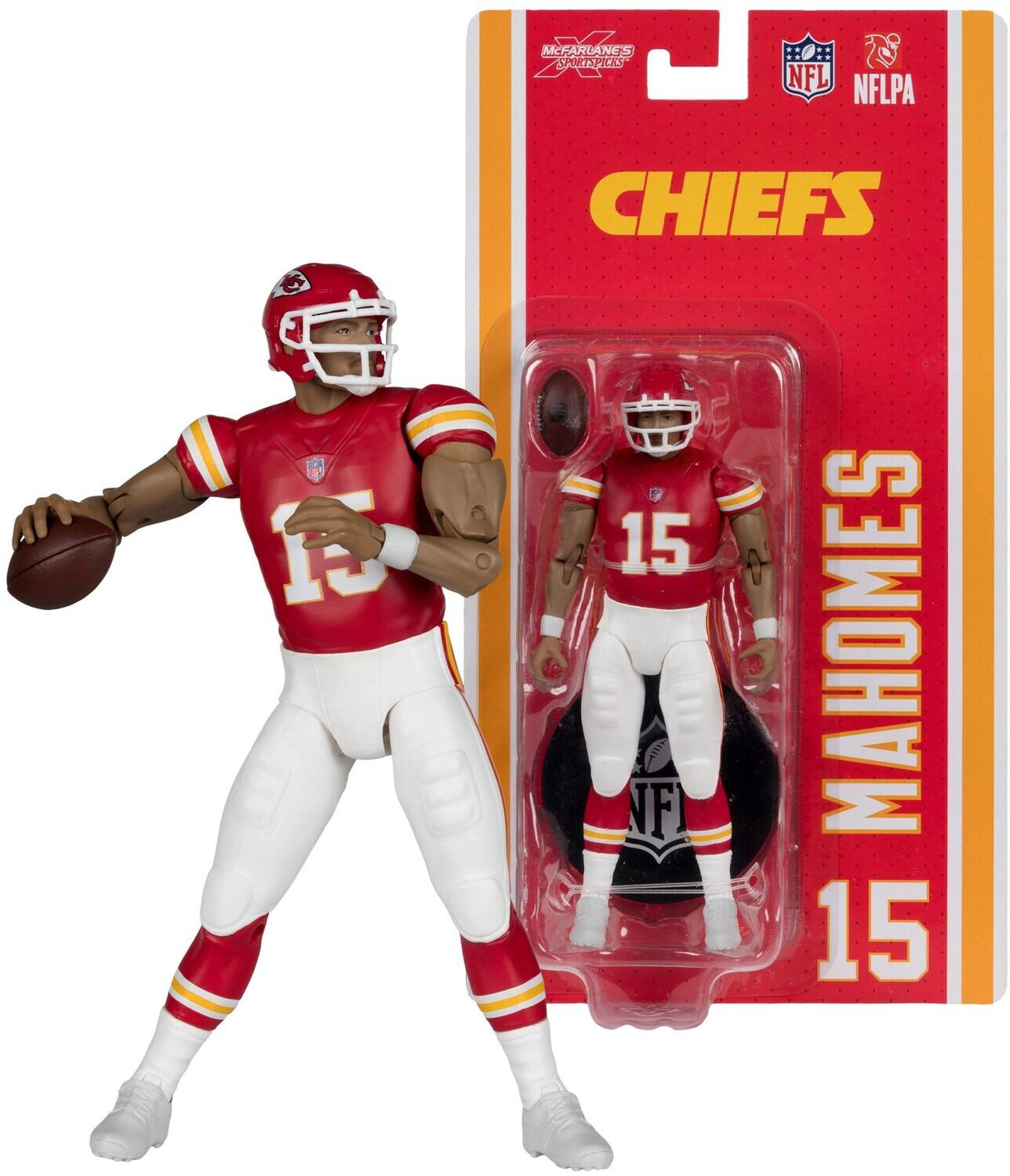 McFarlane SportsPicks - NFL - Patrick Mahomes (Kansas City Chiefs) 6" Action Figure - COLLECTIBLES