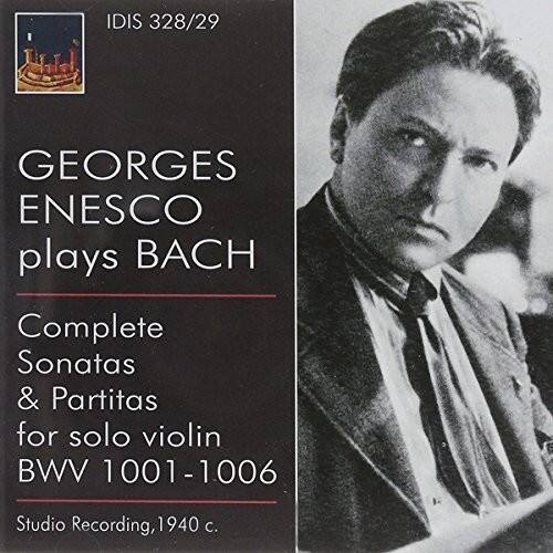 IDIS 328/29

GEORGES ENESCO  
plays BACH

Complete Sonatas & Partitas  
for solo violin  
BWV 1001-1006

Studio Recording, 1940 c.