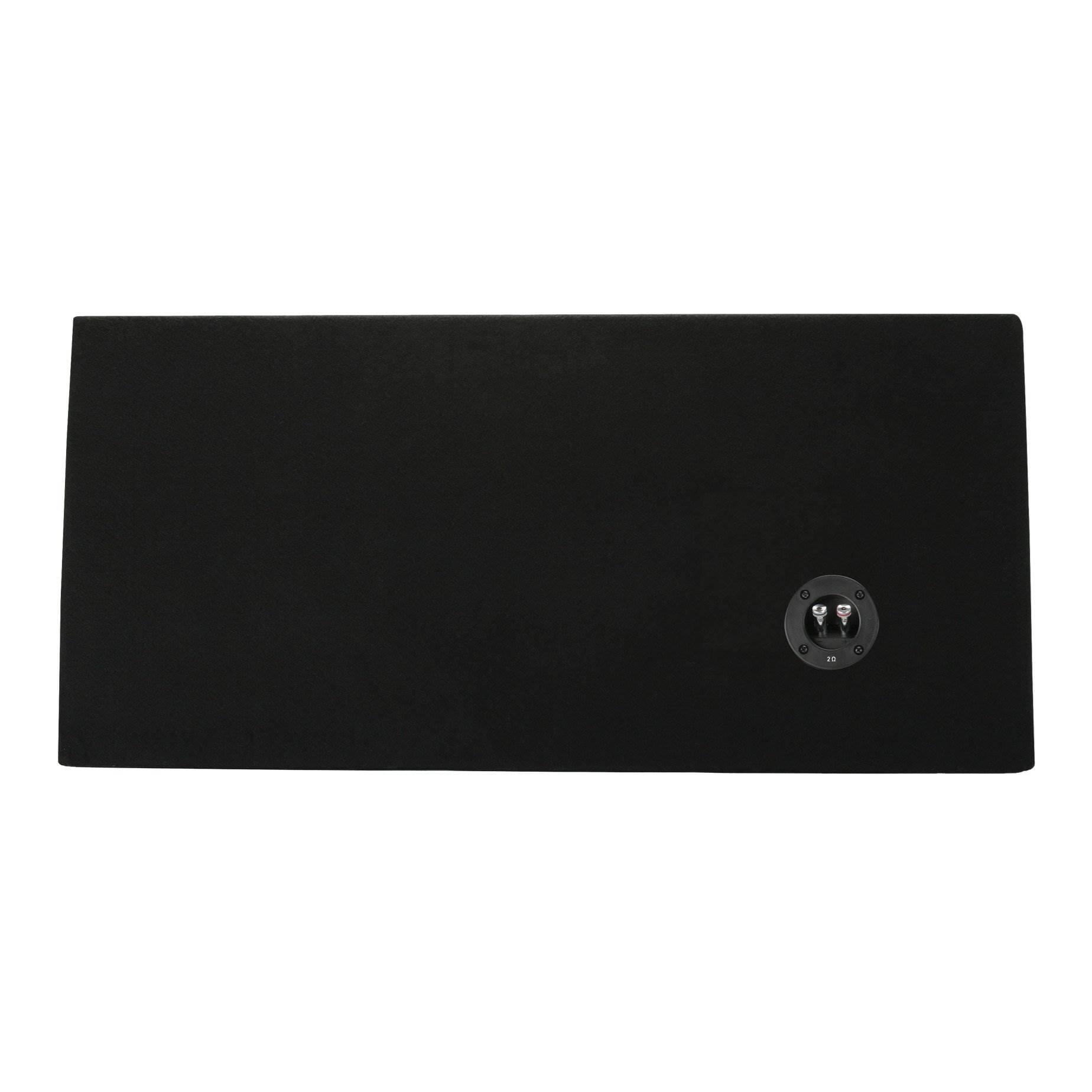 Alt View 4. MTX - MTX TNP212DV 12-Inch 2000-Watt Dual Loaded Subwoofer Enclosure with Amplifier - Black.