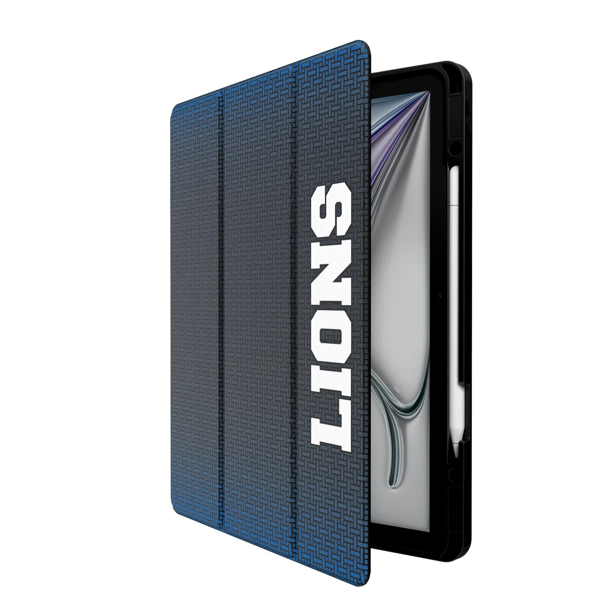 Alt View 1. Keyscaper - Detroit Lions iPad Case - 13in Pro M4 - Black.