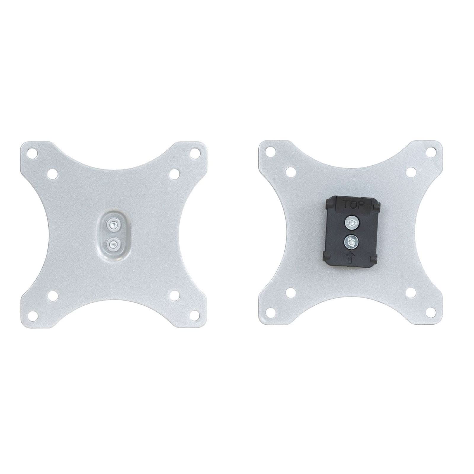Alt View 1. Mount-It! - Replacement Monitor VESA Plate for Monitors, Silver - Silver.