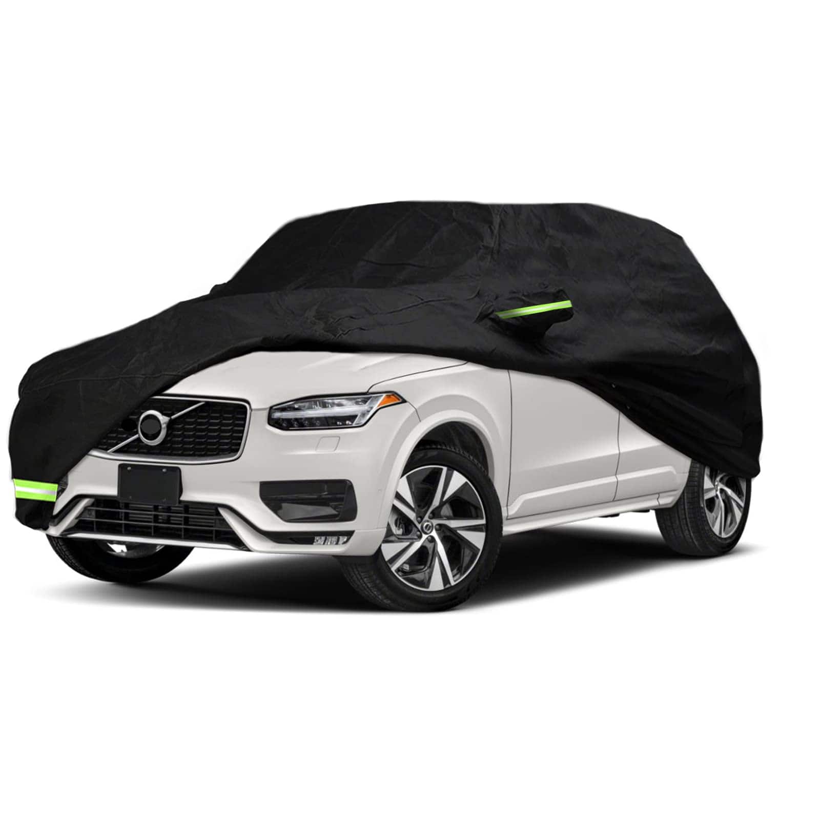 Empire DigiLabs - Waterproof Car Cover For 2013 2024 Subaru Crosstrek xv Custom Fit Windproof Strap Single Door Zipper Bands - Volvo XC90