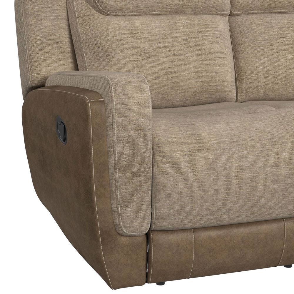 Alt View 1. Elements - Hornet Recliner - Beige - Beige.