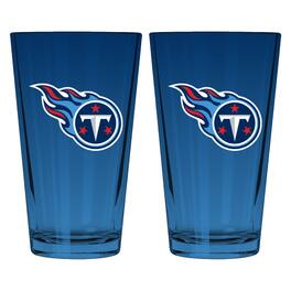 The Memory Company - Tennessee Titans Two-Pack 16oz. Ombre Pint Glass Set - Multicolor