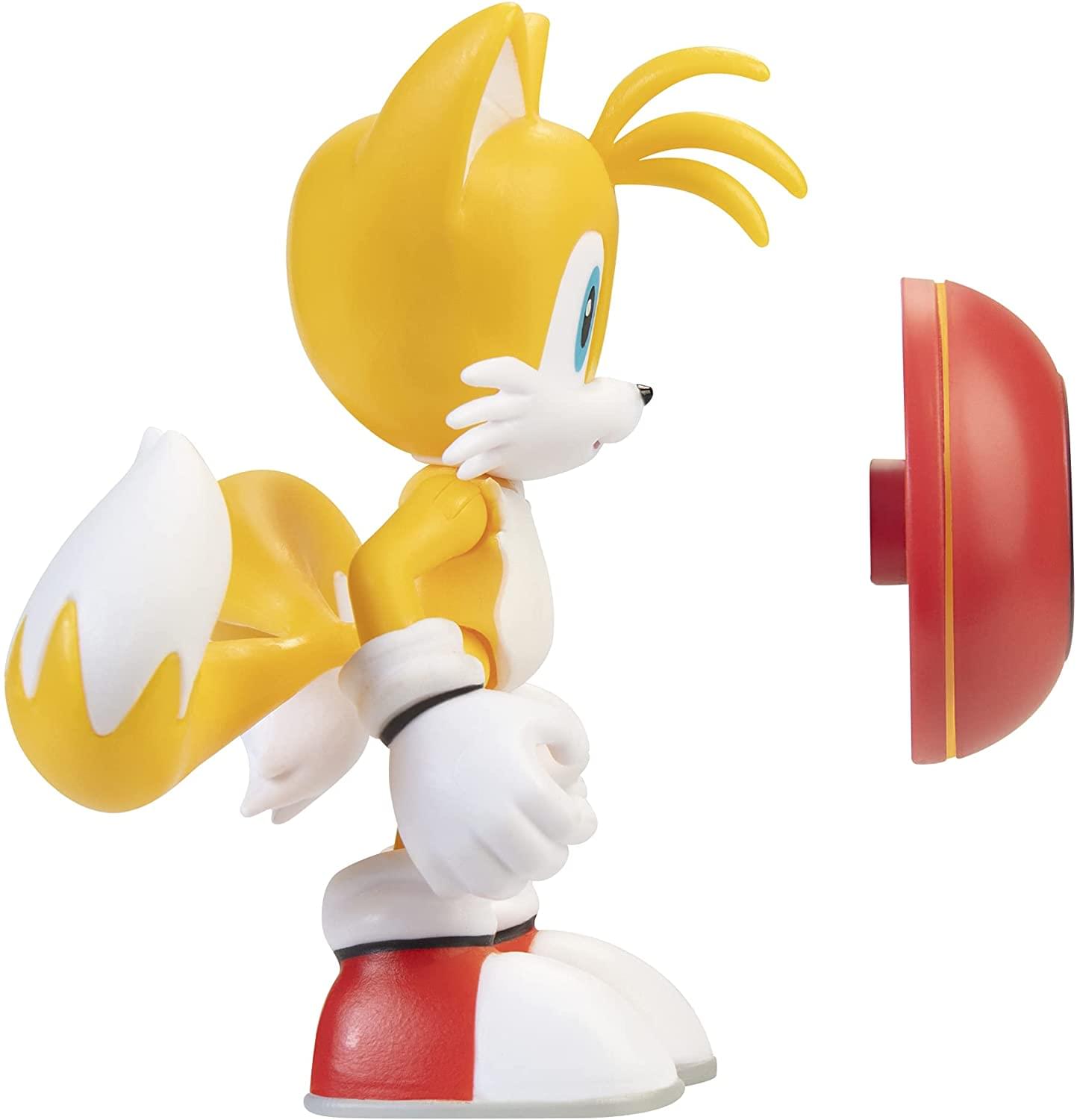 Alt View 1. Jakks Pacific - Sonic the Hedgehog 4 Inch Figure | Modern Tails - Yellow.