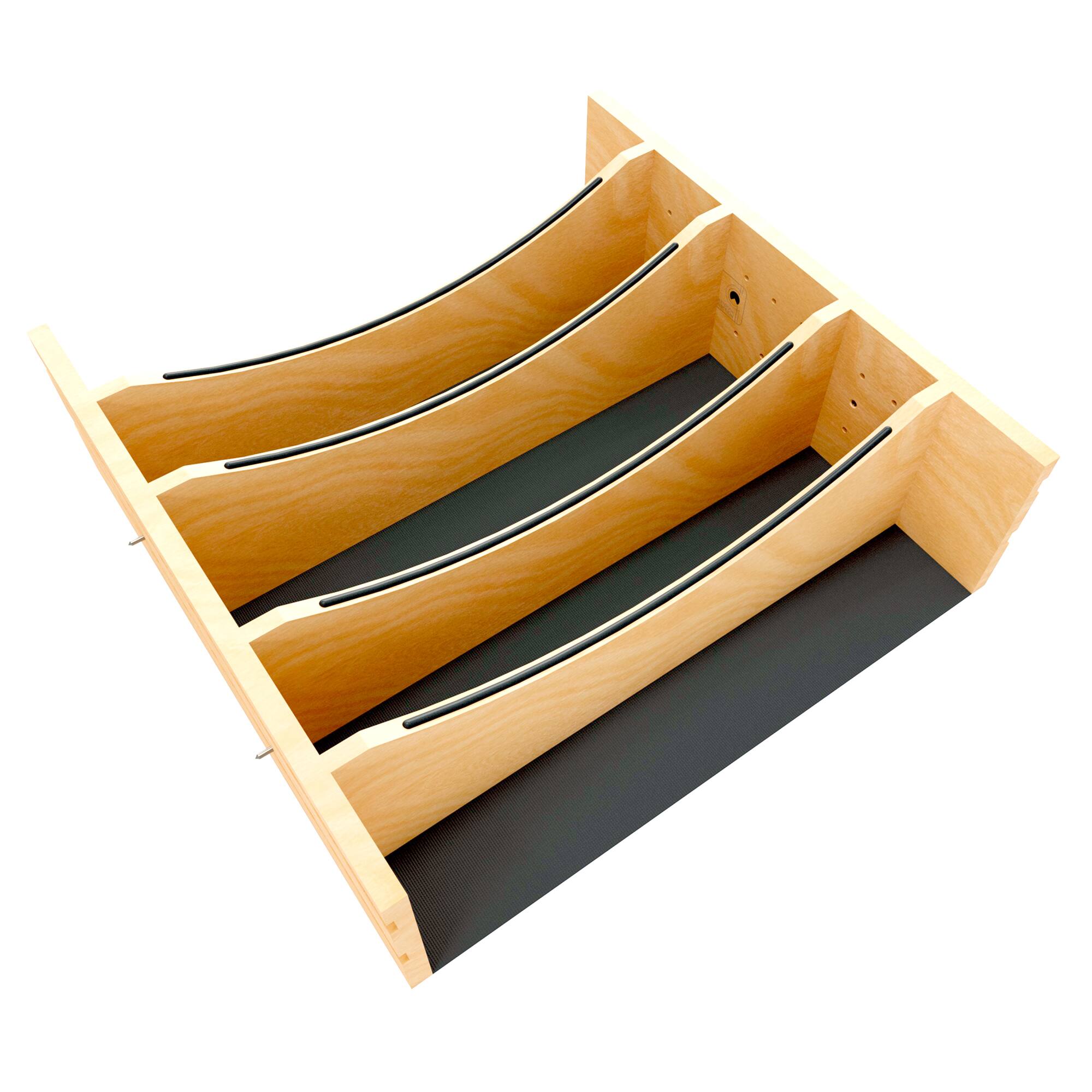 Alt View 8. Rev-A-Shelf - Rev-A-Shelf Deep Drawer Divider Insert for 21”-24” Base Cabinet Drawers.