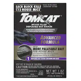Advanced Formula Bait Station and Bait Blocks For Mice 2 oz 1 pk