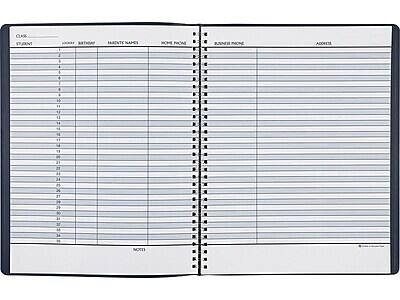 CLASS  
STUDENT  
NAME  
BIRTHDATE  
PARENT NAME  
HOME PHONE  
BUSINESS PHONE  
ADDRESS  

NOTES