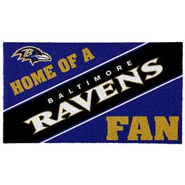 Evergreen Enterprises - Baltimore Ravens 18" x 30" Team Turf Mat - Multicolor