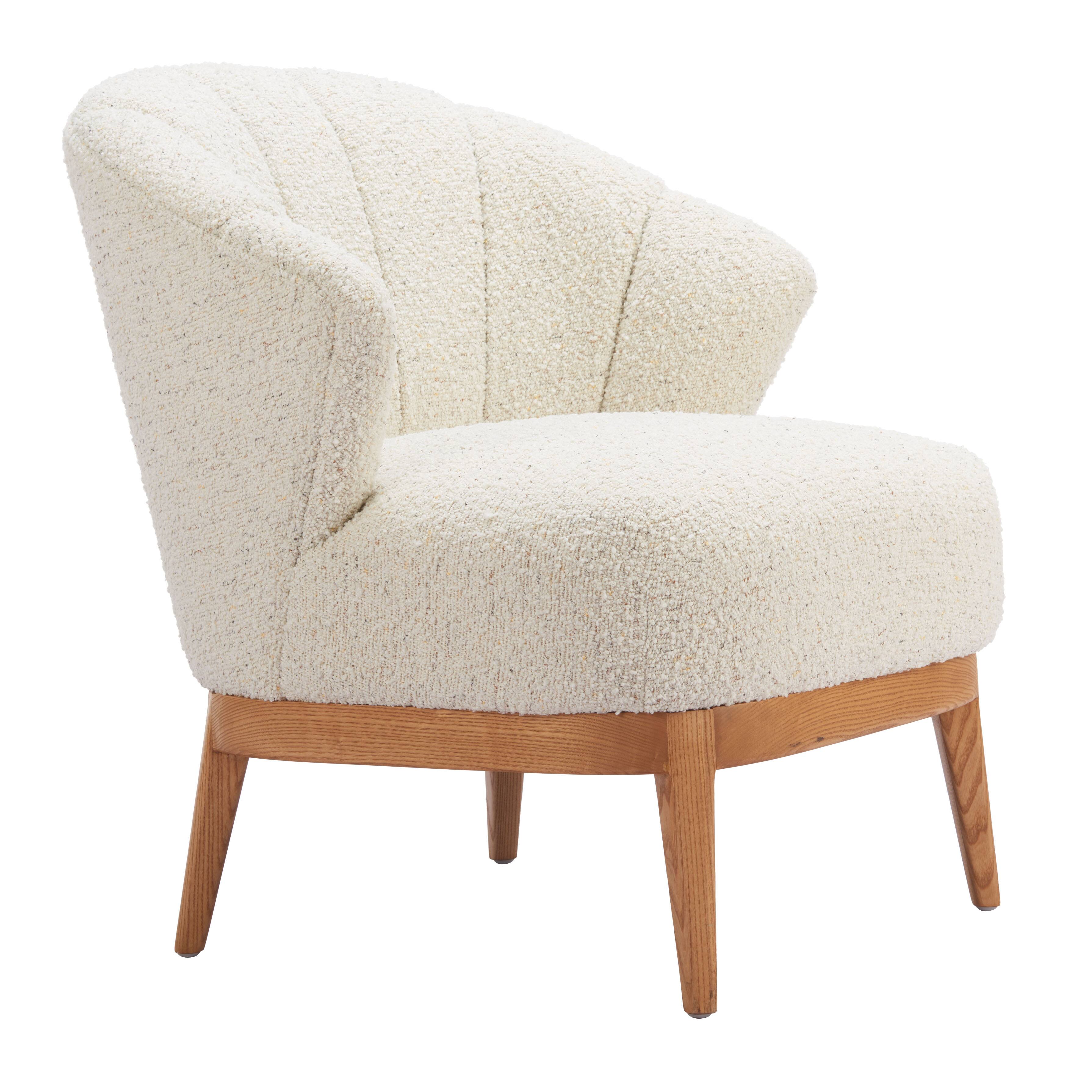 Hivvago - Leque Accent Chair - Tawny Beige