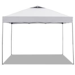 Ainfox - 10x10FT Pop Up Gazebo Outdoor Canopy Tent With Carry Bag - White