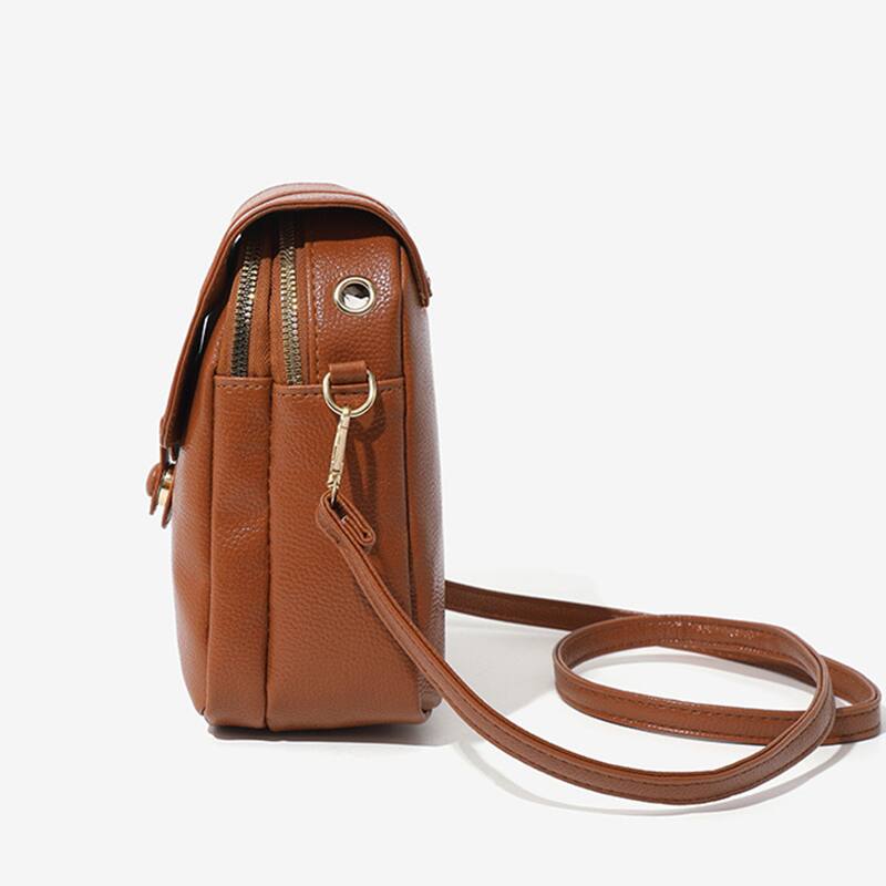 Auledio Fashion Mobile Phone Bag, Double Layer Crossbody Bag